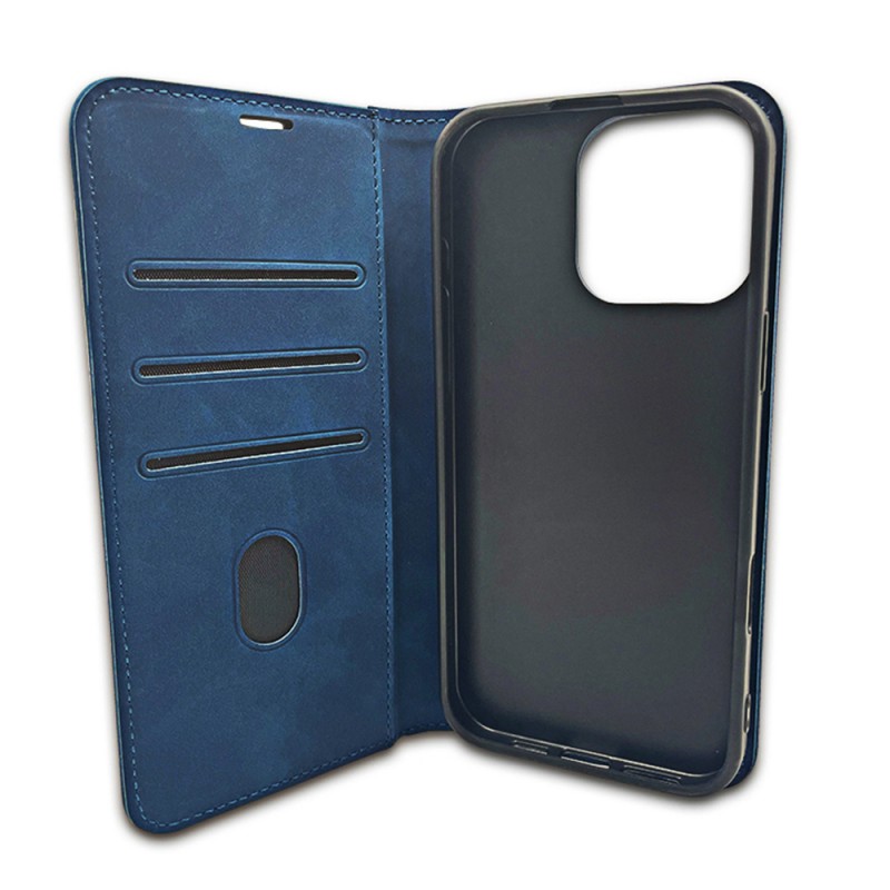Калъф Smart Suede за Google Pixel 11 Pro XL тъмносин