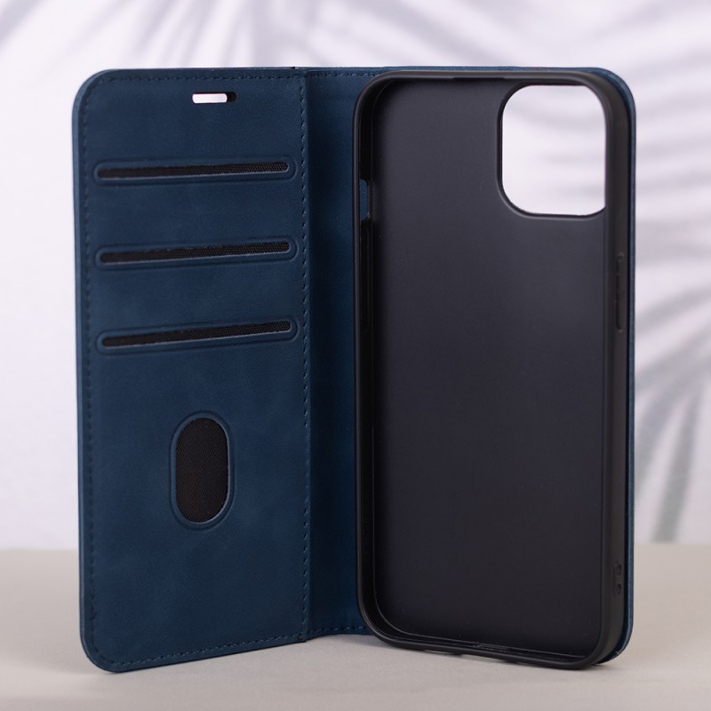 Калъф Smart Suede за Google Pixel 11 Pro XL тъмносин