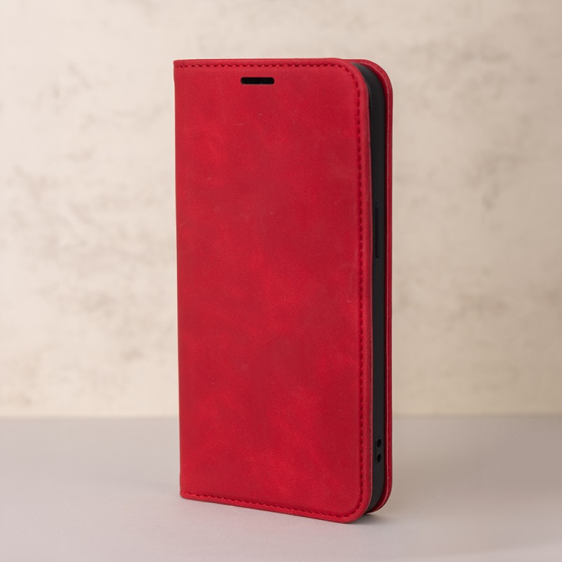 Калъф Smart Suede за Google Pixel 11 Pro XL червен