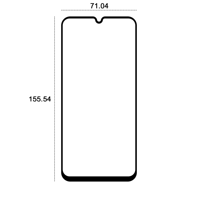Закалено стъкло Etteri 9D за Samsung Galaxy A25 5G (глобално)