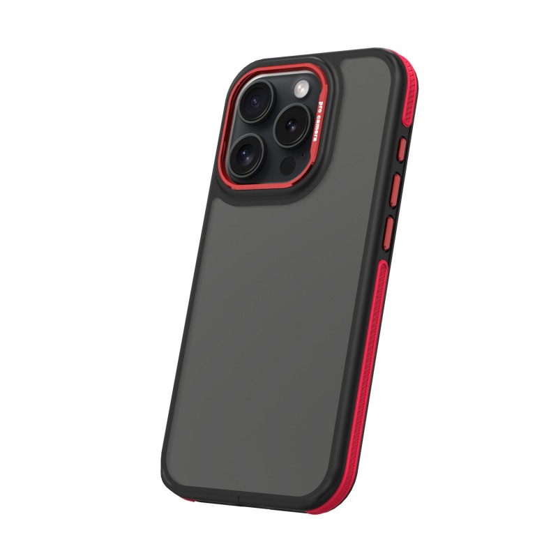 Гръб Crystal Black за Xiaomi Redmi Note 14 5G (Global) червен
