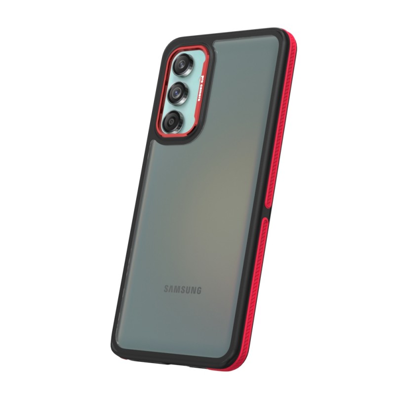 Гръб Crystal Black за Samsung Galaxy M55 5G червен