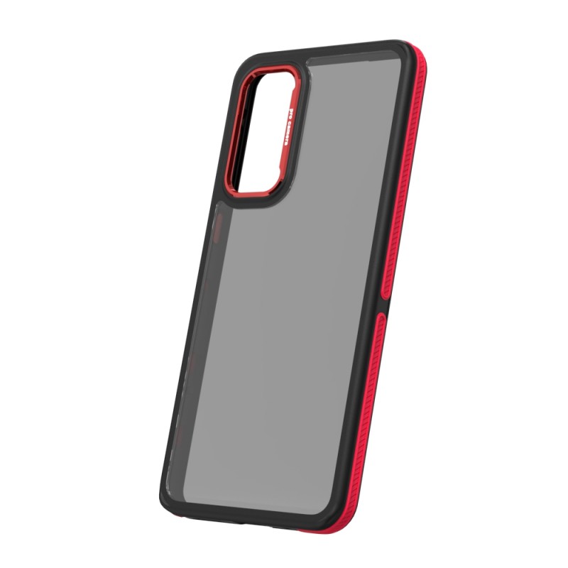 Гръб Crystal Black за Samsung Galaxy M55 5G червен