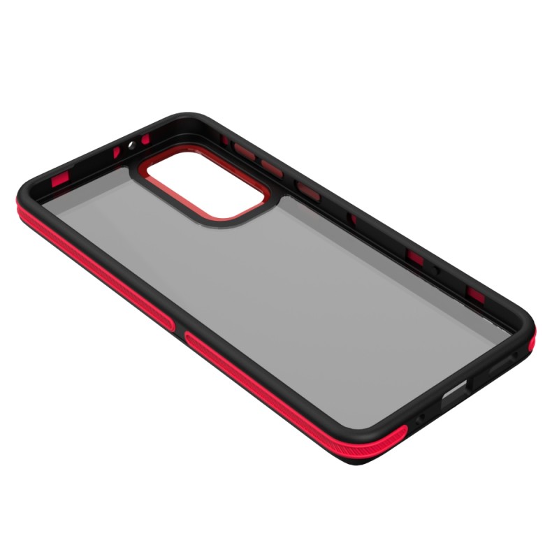 Гръб Crystal Black за Samsung Galaxy M55 5G червен