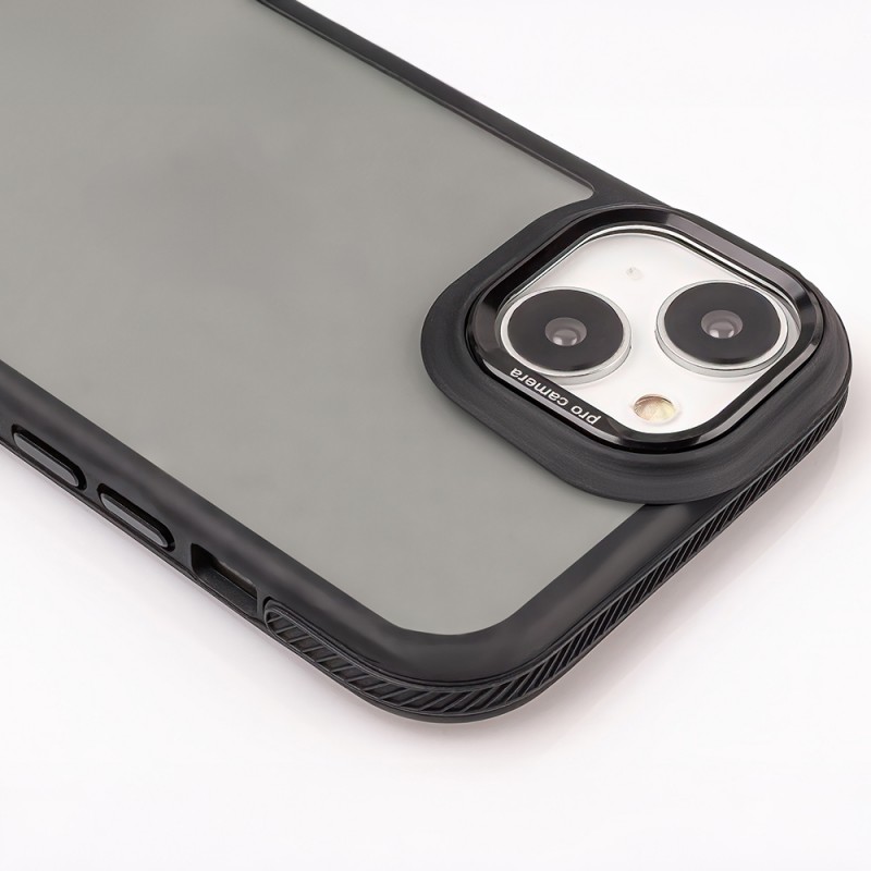 Капак Crystal Black за Samsung Galaxy M55 5G черен