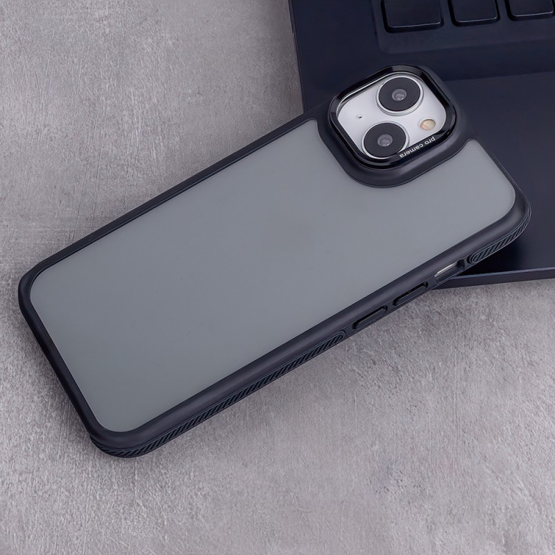 Капак Crystal Black за Samsung Galaxy M55 5G черен