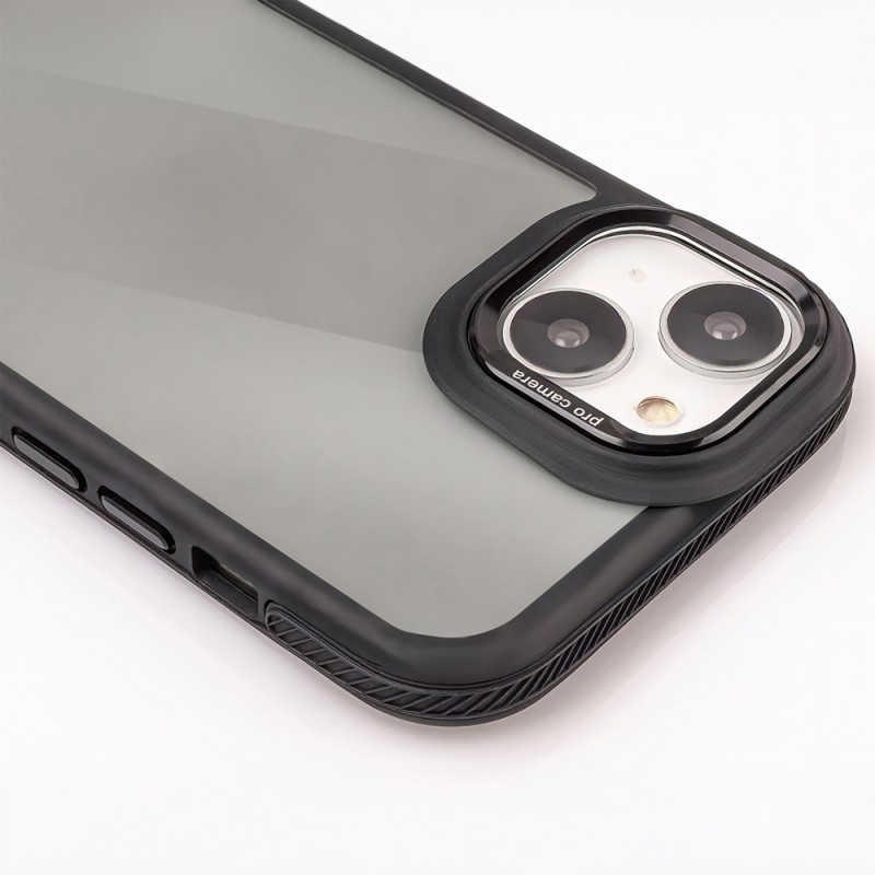 Капак Crystal Black за Samsung Galaxy M55 5G черен