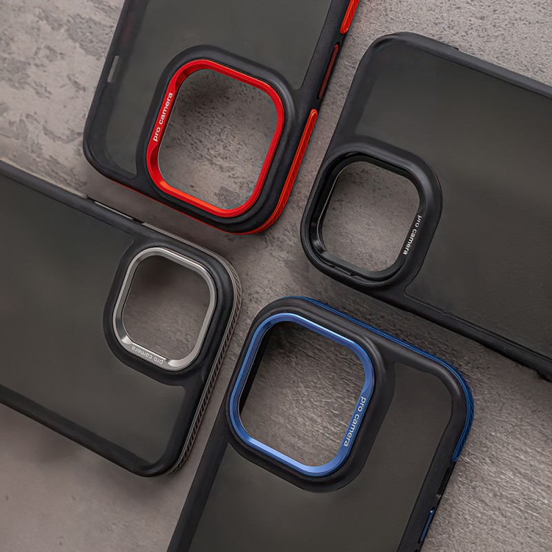 Гръб Crystal Black за Samsung Galaxy M55 5G червен