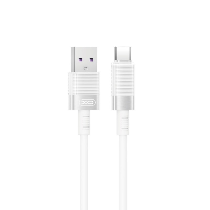 XO кабел NB282 USB - USB-C 1,0m 6A бял
