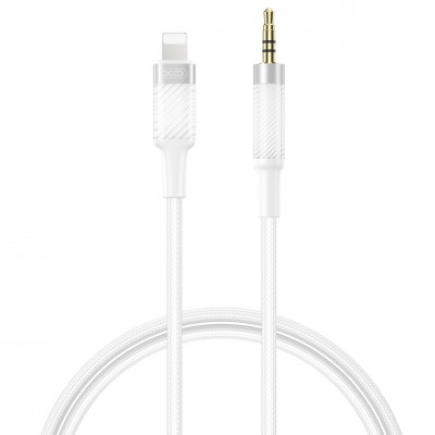 XO аудио кабел NB-R279A Lightning - jack 3,5mm 1,0m бял