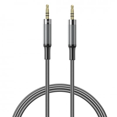 XO аудио кабел NB-R279C jack 3,5mm - jack 3,5mm 1,0m черен