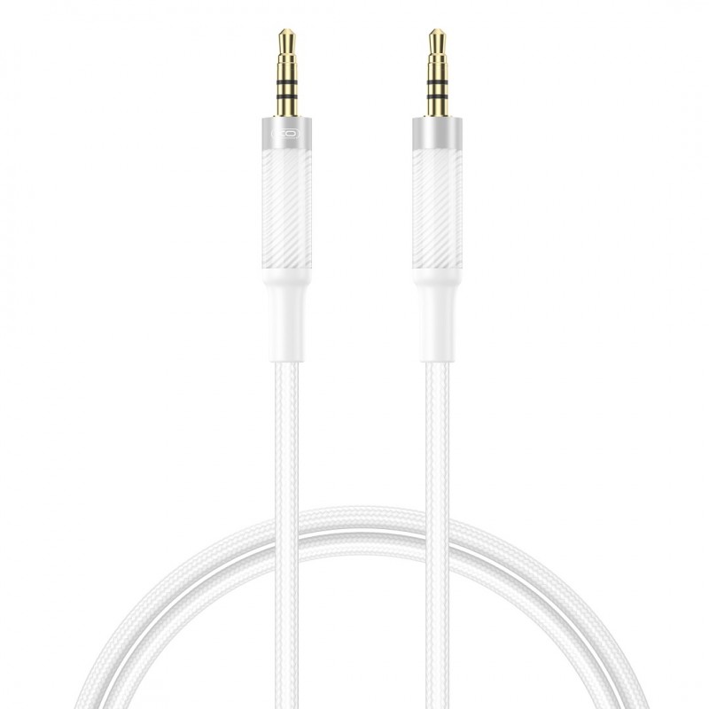 XO аудио кабел NB-R279C jack 3,5mm - jack 3,5mm 1,0m бял