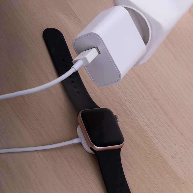 Forever ładowarka bezprzewodowa do AppleWatch MASM-100 3W biała
