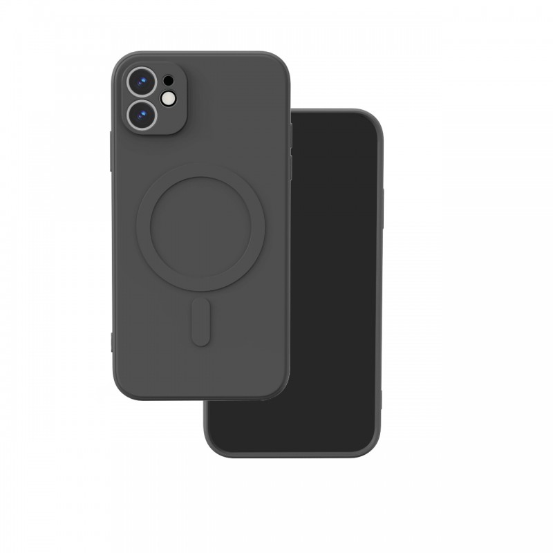 Калъф Simple Color Mag за iPhone 11, черен
