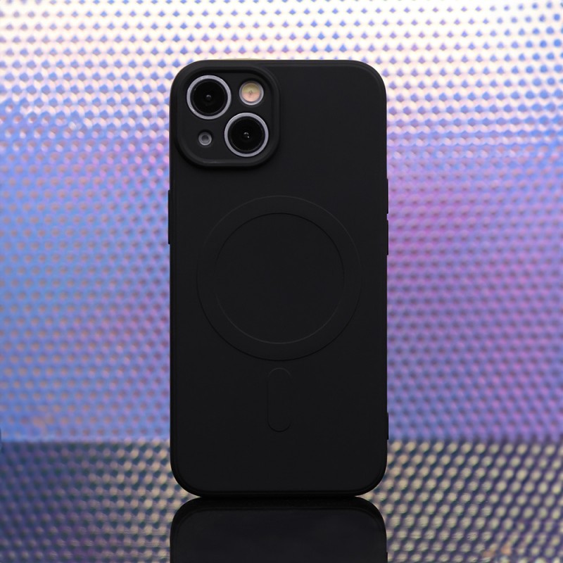 Калъф Simple Color Mag за iPhone 13 6.1" черен