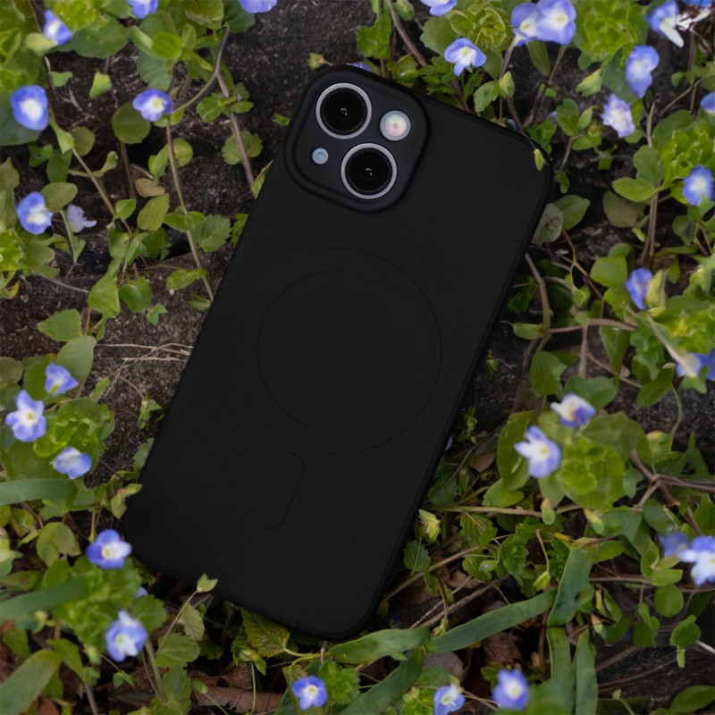 Калъф Simple Color Mag за iPhone 13 6.1" черен