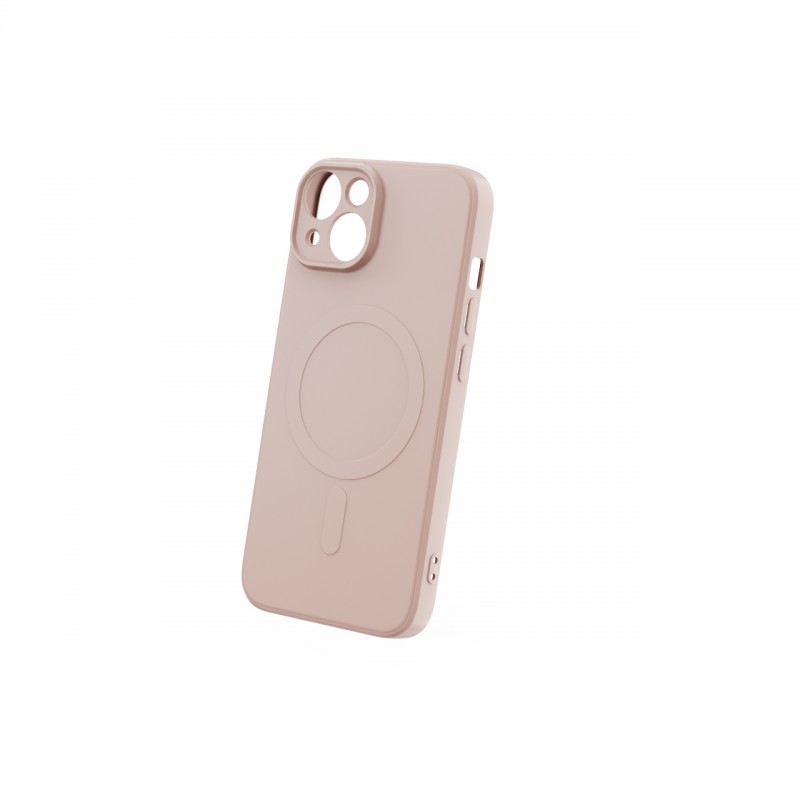 Калъф Simple Color Mag за iPhone 15 6.1" розов