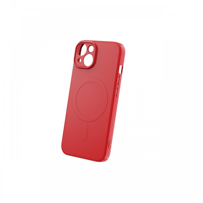 Калъф Simple Color Mag за iPhone 14 6.1" червен