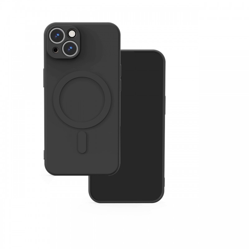 Калъф Simple Color Mag за iPhone 13 6.1" черен