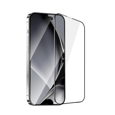 Закалено стъкло с метална рамка за Xiaomi Redmi Note 14 4G / 14 5G черна рамка