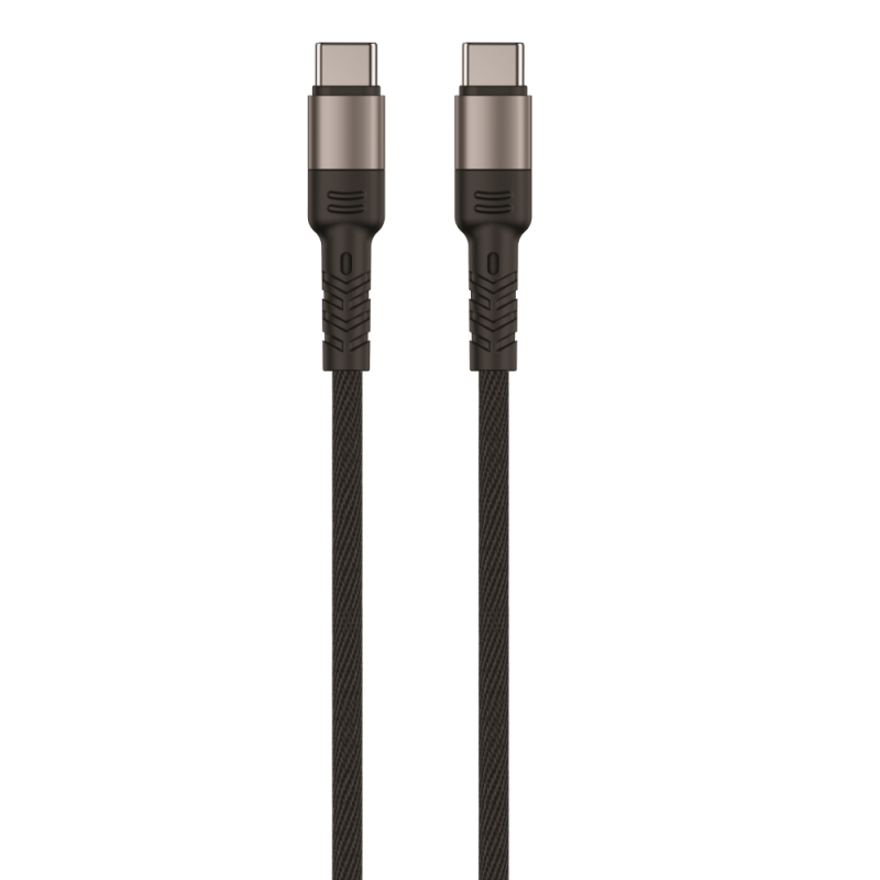 Setty USB-C - USB-C кабел 100W 1.0 m KSL-02 черен JO