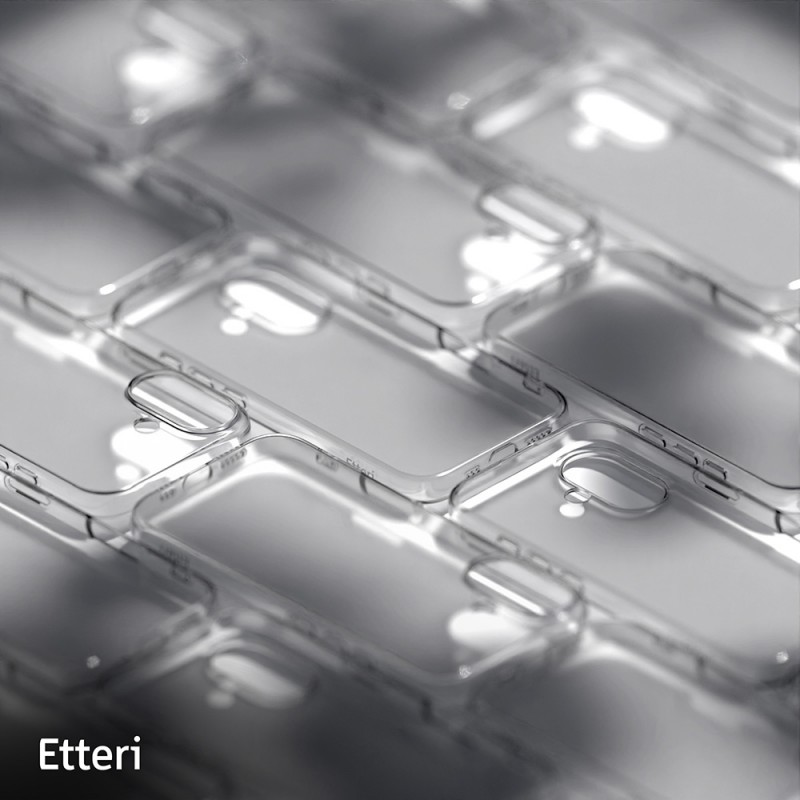 Прозрачен калъф Etteri за iPhone 16 Plus 6.7"