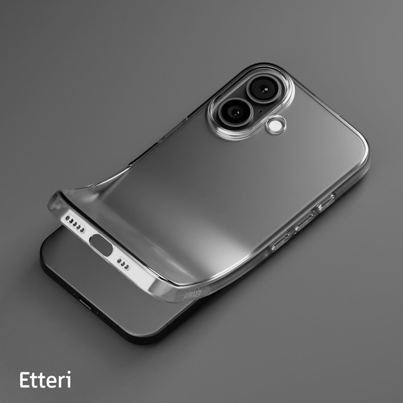 Прозрачен калъф Etteri за iPhone 16 Plus 6.7"