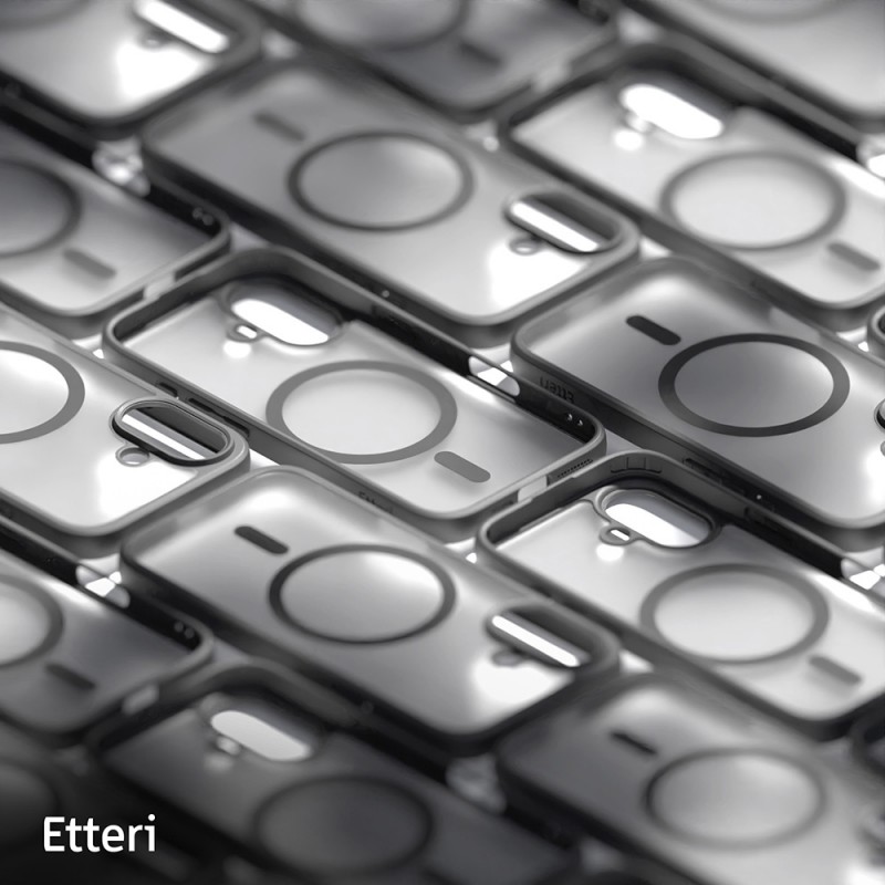 Оверлей Etteri Matt Mag за iPhone 16 Plus 6.7" черен