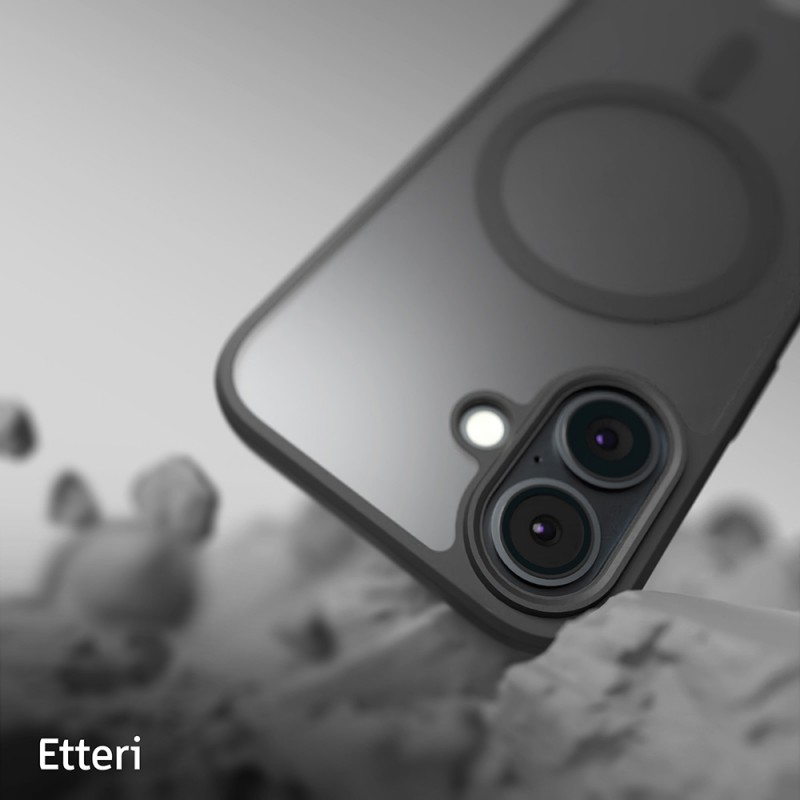 Калъф Etteri Matt Mag за Samsung Galaxy S25 черен