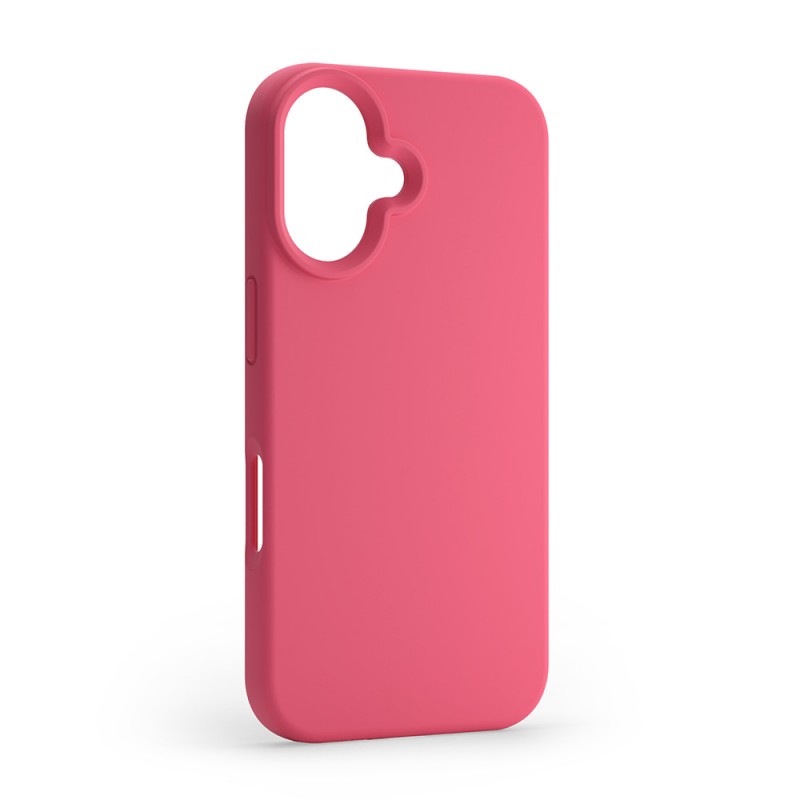 Силиконов калъф Etteri за iPhone 16 Plus 6.7" малинов