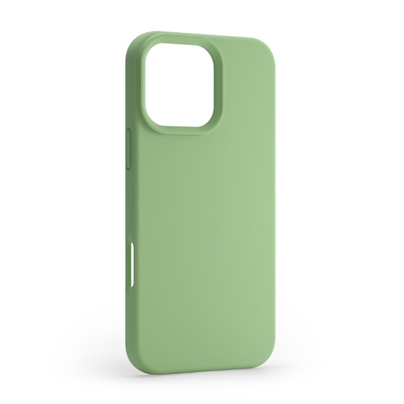 Силиконов калъф Etteri за iPhone 16 Pro Max 6.9" светлозелен