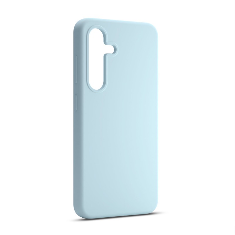 Силиконов калъф Etteri за Samsung Galaxy S24 Plus светло син