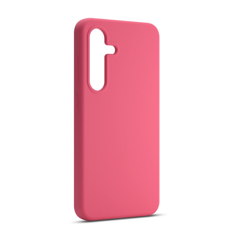 Силиконов кейс Etteri за Samsung Galaxy S24 Plus, малинов