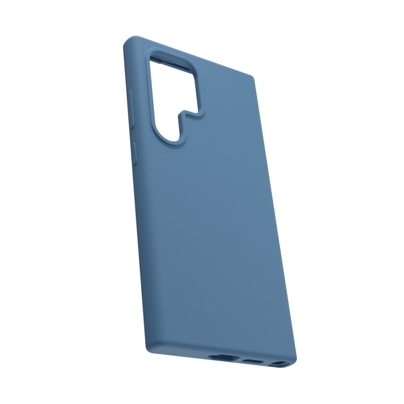 Силиконов кейс Etteri за Samsung Galaxy S24 Ultra тъмно син