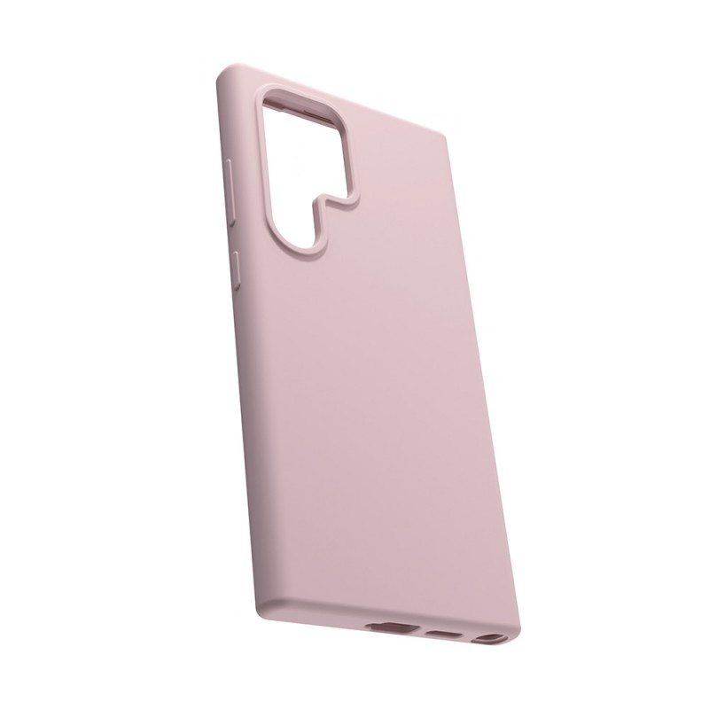 Силиконов калъф Etteri за Samsung Galaxy S24 Ultra светло розов