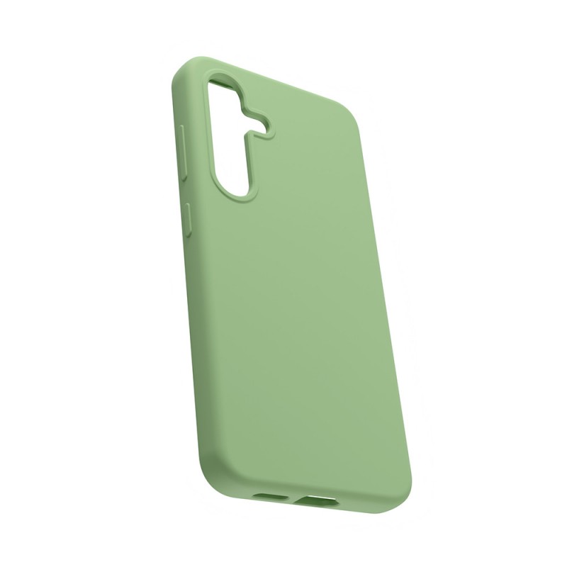 Силиконов кейс Etteri за Samsung Galaxy S24 светлозелен