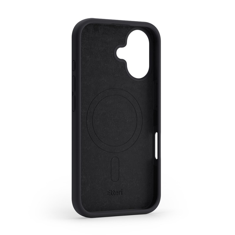 Калъф Etteri Silicone Mag за iPhone 16 Plus 6.7" черен