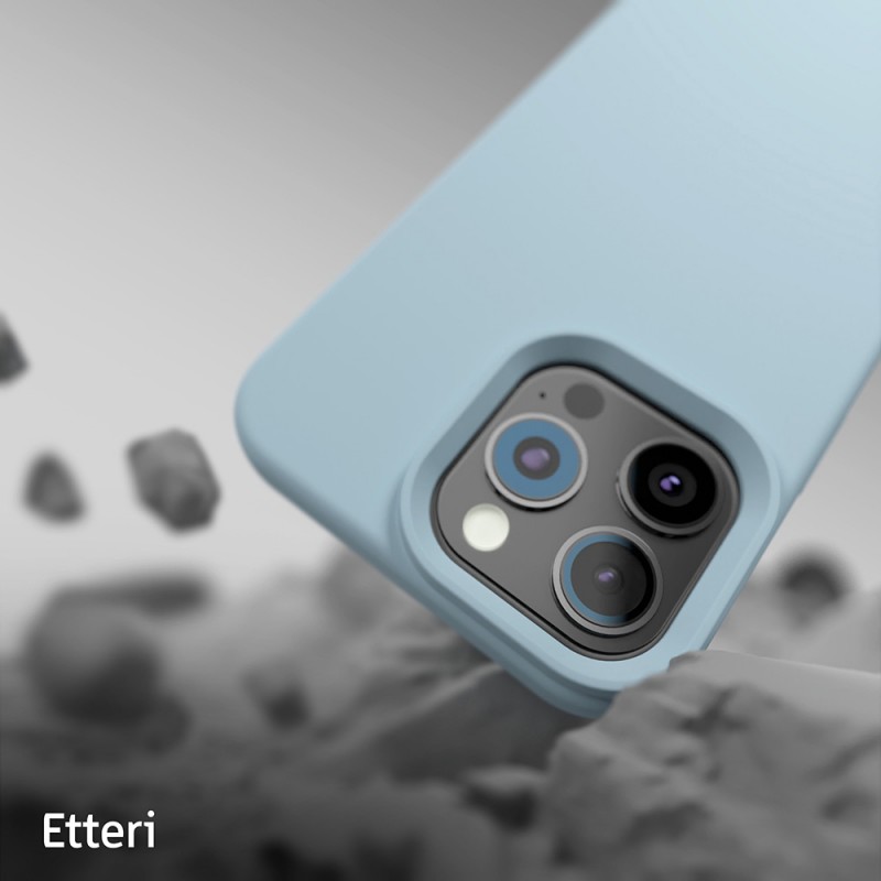 Калъф Etteri Silicone Mag за iPhone 16 Pro Max 6.9" светло син