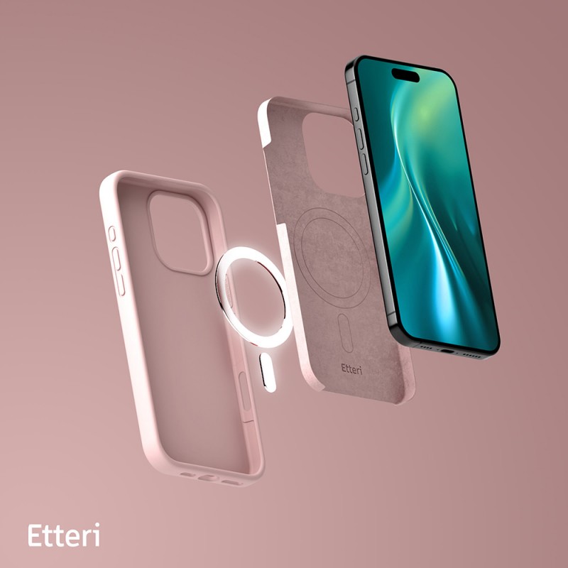 Кейс Etteri Silicone Mag за iPhone 16 Pro Max 6,9