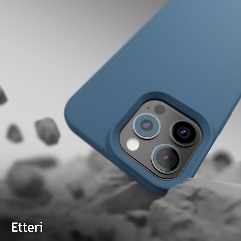 Калъф Etteri Silicone Mag за iPhone 16 Pro 6.3" тъмно син