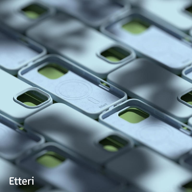 Кейс Etteri Silicone Mag за iPhone 16 Pro 6,3