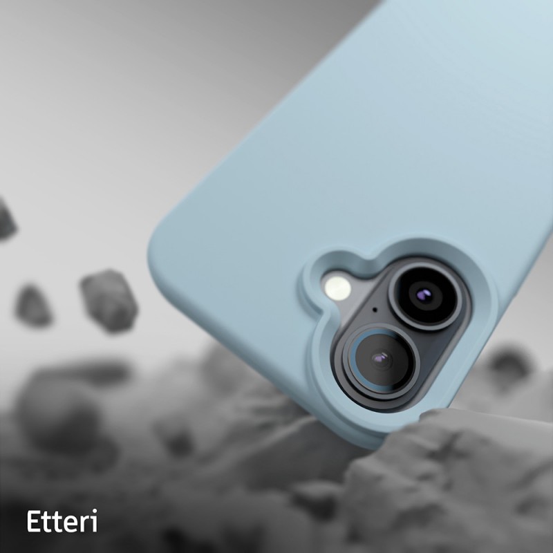 Калъф Etteri Silicone Mag за iPhone 16 6.1" светло син