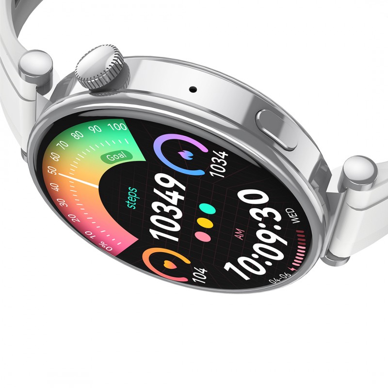 XO смарт часовник GT4 Mini Amoled сребрист
