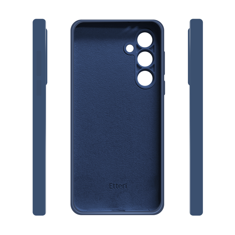 Гръб Etteri Silicone Case за Samsung Galaxy A56 5G тъмносин