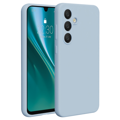 Гръб Etteri Silicone Case за Samsung Galaxy A56 5G светлосин
