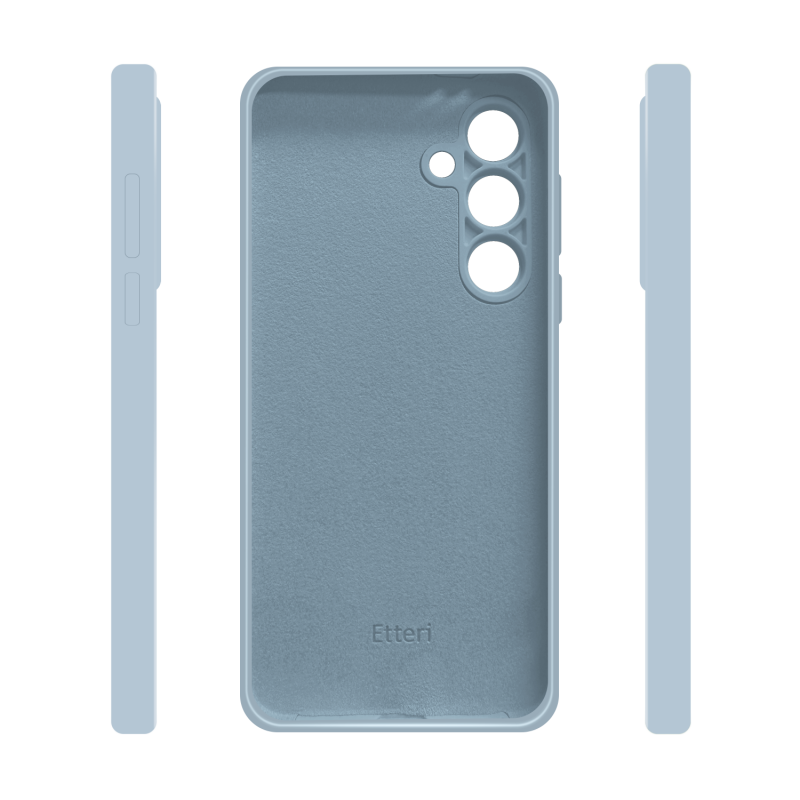Гръб Etteri Silicone Case за Samsung Galaxy A56 5G светлосин