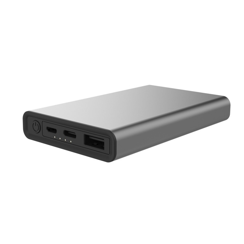 Setty Recycling power bank 5000 mAh 12W сив QRPB5-12-18