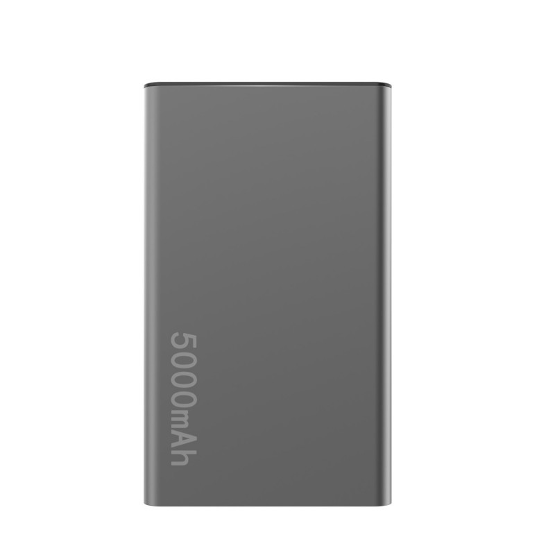 Setty Recycling power bank 5000 mAh 12W сив QRPB5-12-18