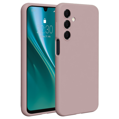 Силиконов калъф Etteri за Samsung Galaxy A17 светло розов