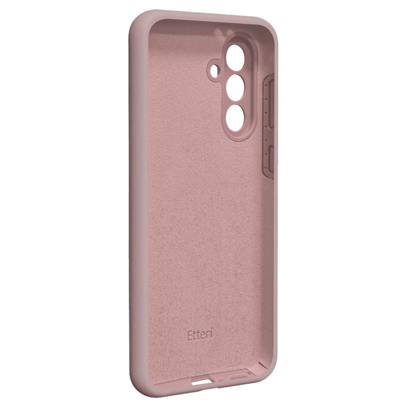Силиконов калъф Etteri за Samsung Galaxy A17 светло розов